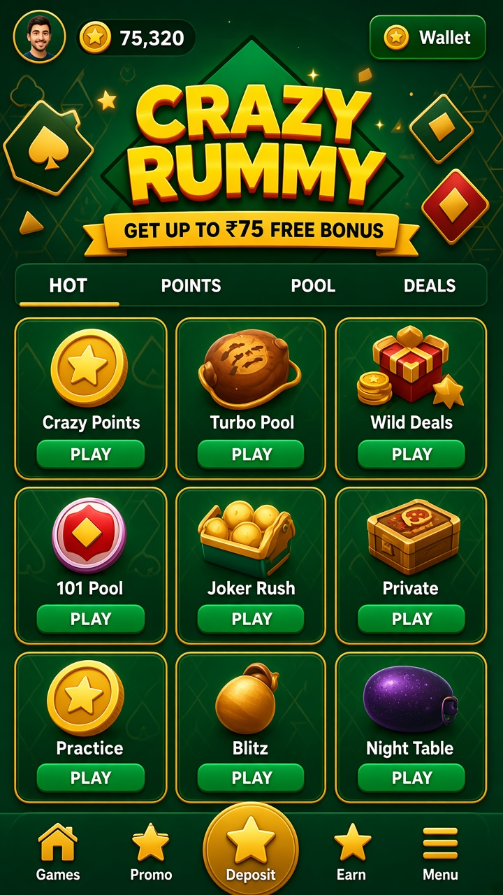 Crazy Rummy app screenshot 2