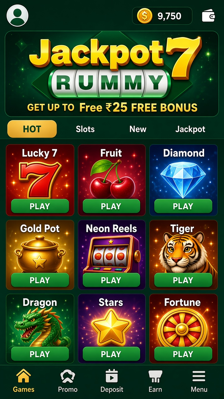 Jackpot 7 app screenshot 2