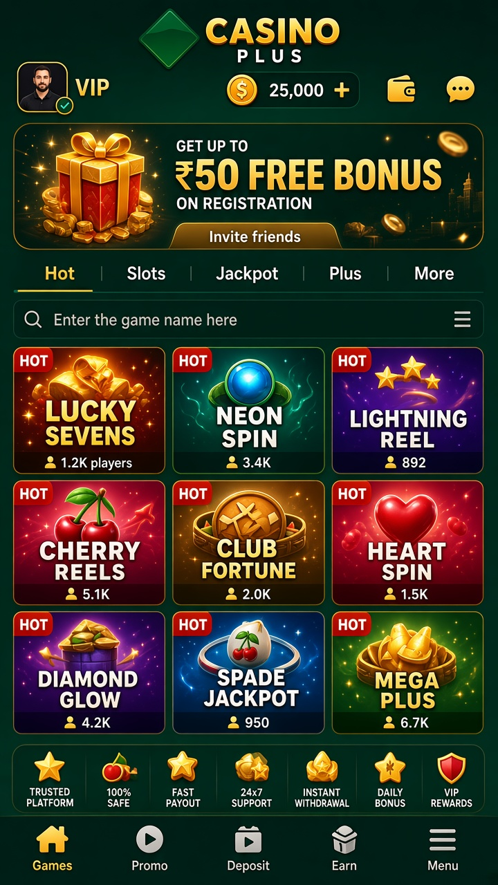 Casino Plus app screenshot 2