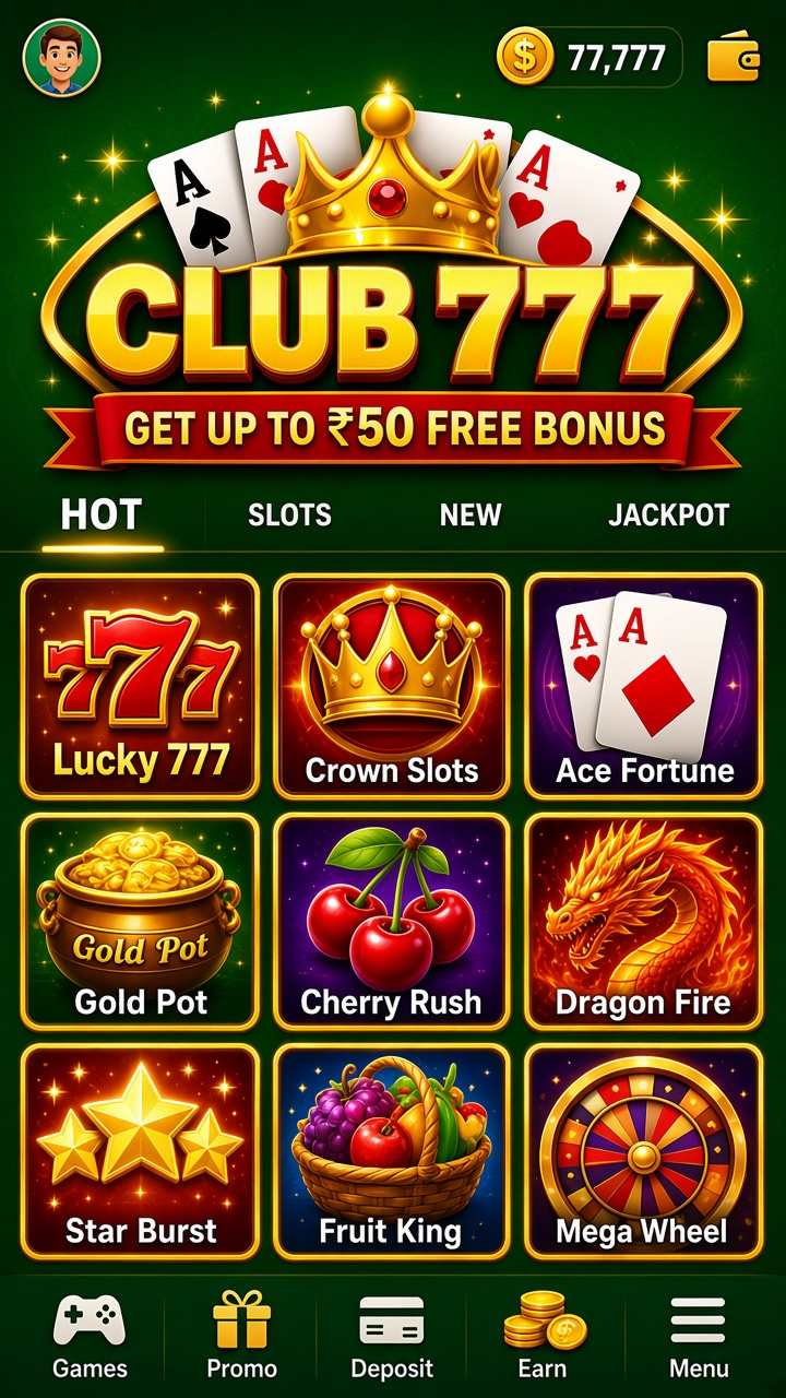Club 777 app screenshot 2