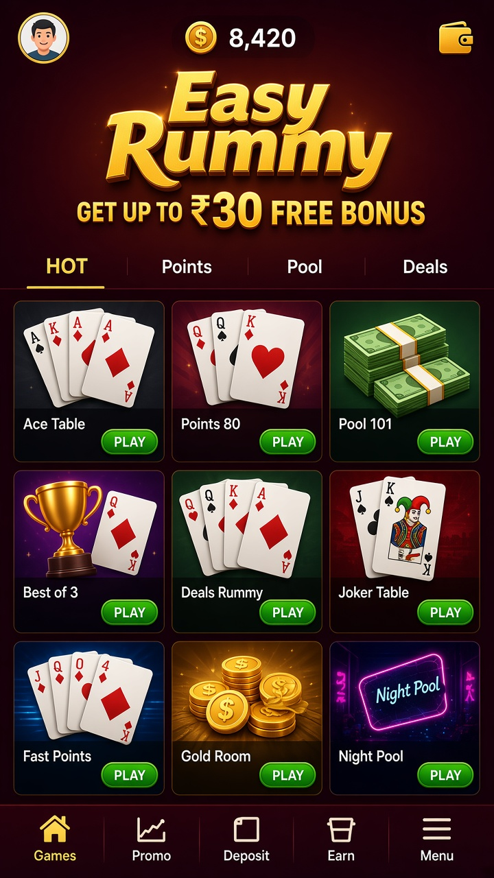 Easy Rummy app screenshot 2